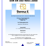 Theresa K DIN ISO 9001:2000